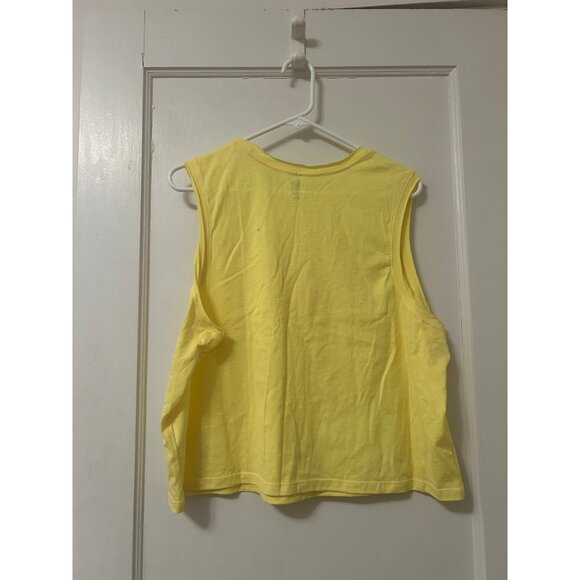 NWT!! Women’s yellow tank . - Picture 2 of 3